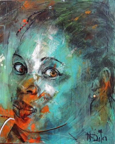 SOPHIE 2 by Nadine Defer, Painting for Sale on Select