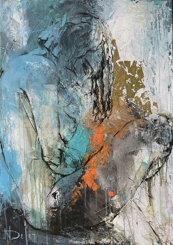 Besoin de sérénité by Nadine Defer, Painting for Sale on Select