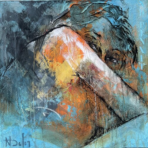 Dans l’ombre by Nadine Defer, Painting for Sale on Select