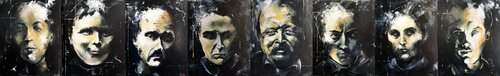 Le miroir de nos pulsions by Nadine Defer, Painting for Sale on Select