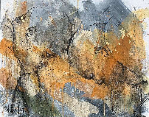L’âme des couleurs by Nadine Defer, Painting for Sale on Select