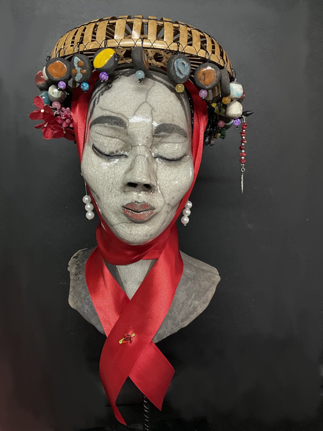 CÉRÉMONIE Nadine Defer Sculpture for sale