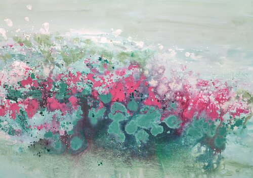 Jardín de invierno by Laura Alonso, Painting for Sale on Select