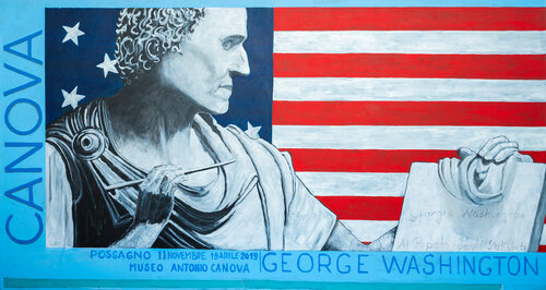 CANOVA'S GEORGE by Piero Casarin, Painting for Sale on Select