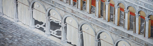 Piazza San Marco by Piero Casarin, Painting for Sale on Select