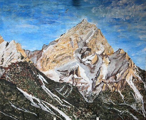 Nantelòu - Antelao by Piero Casarin, Painting for Sale on Select