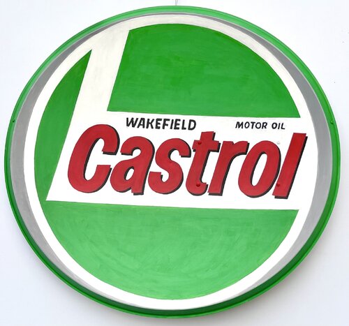 CASTROL by Piero Casarin, Painting for Sale on Select