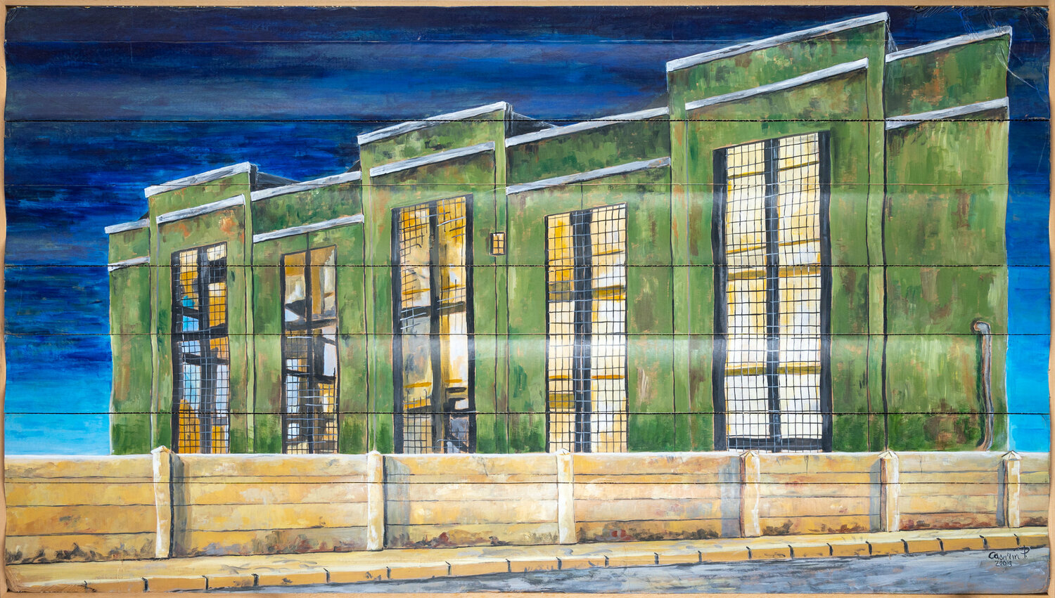 Ex Fabbrica Piero Casarin Original painting for sale