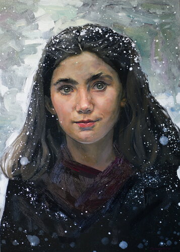 Anna by Oleksii Gnievyshev, Painting for Sale on Select