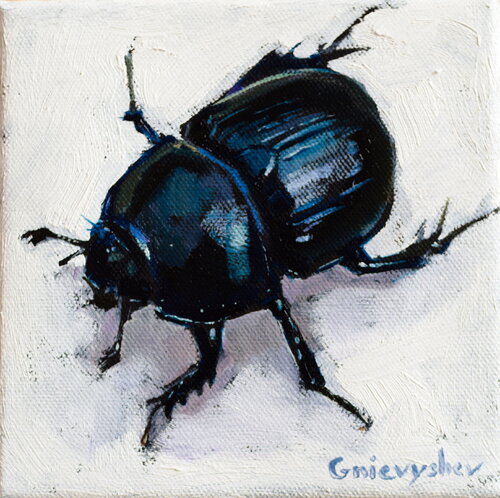 Scarab by Oleksii Gnievyshev, Painting for Sale on Select