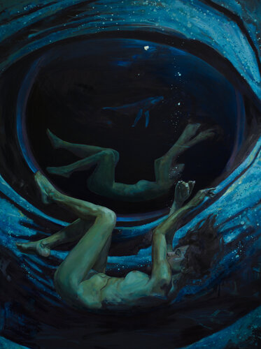 Sea eye by Oleksii Gnievyshev, Painting for Sale on Select