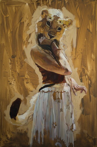 Safiri by Oleksii Gnievyshev, Painting for Sale on Select