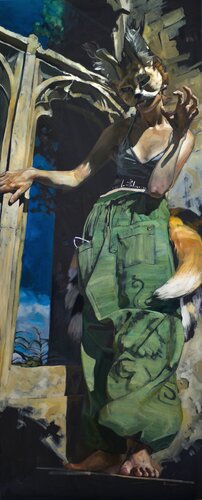 Feral by Oleksii Gnievyshev, Painting for Sale on Select