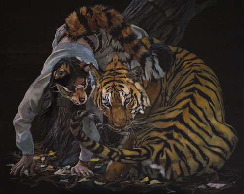 Tora by Oleksii Gnievyshev, Painting for Sale on Select