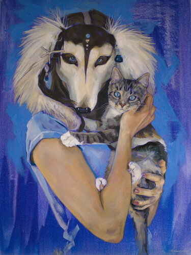 Silken by Oleksii Gnievyshev, Painting for Sale on Select