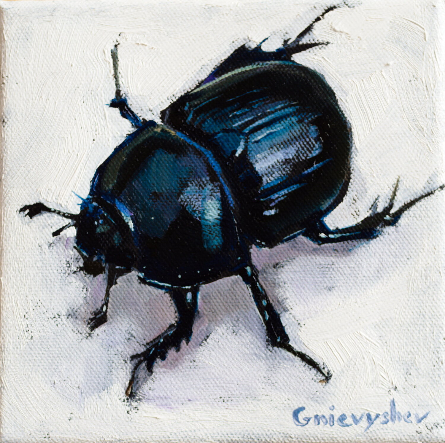 Scarab Oleksii Gnievyshev Original painting for sale