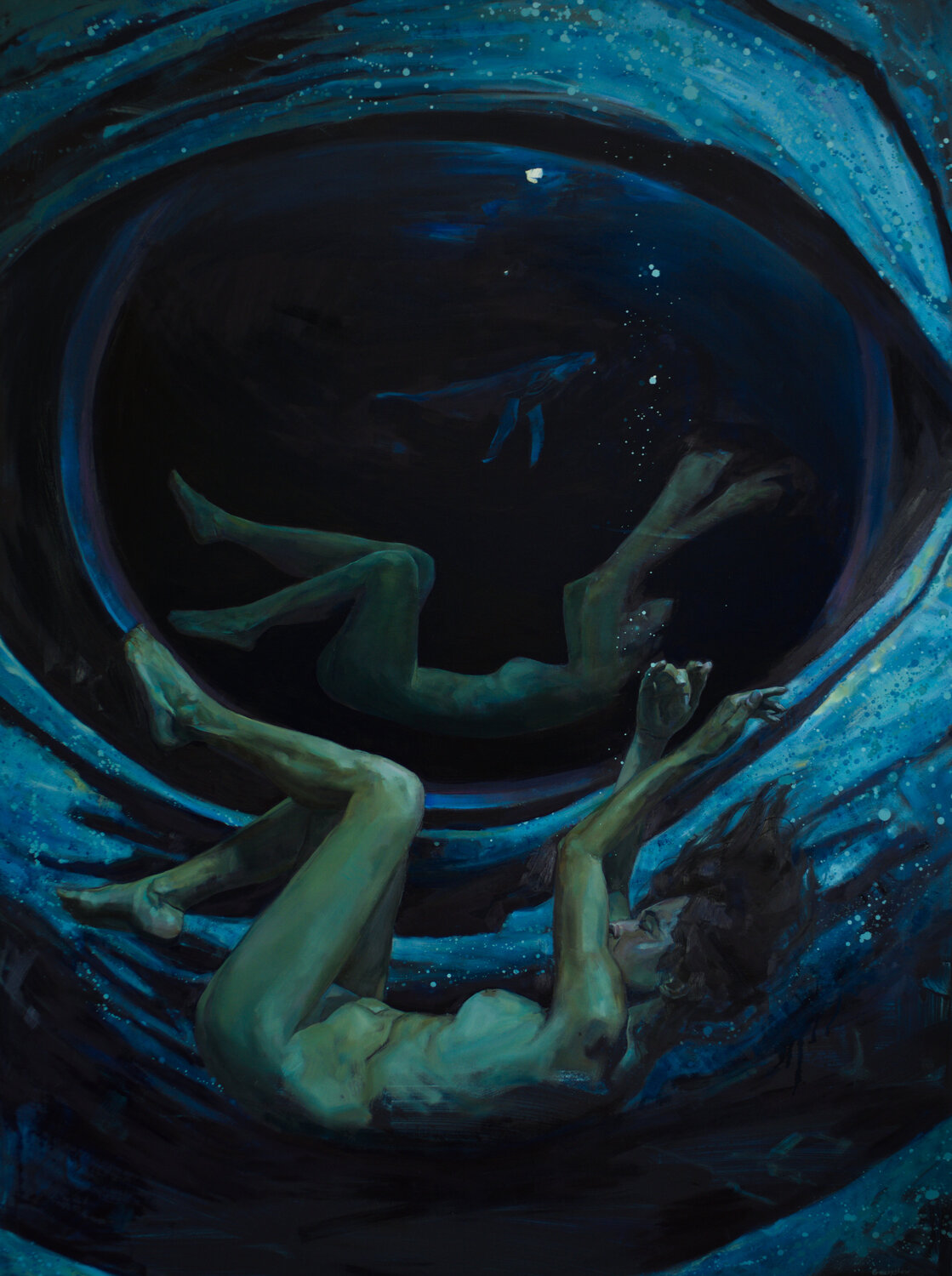 Sea eye Oleksii Gnievyshev Original painting for sale