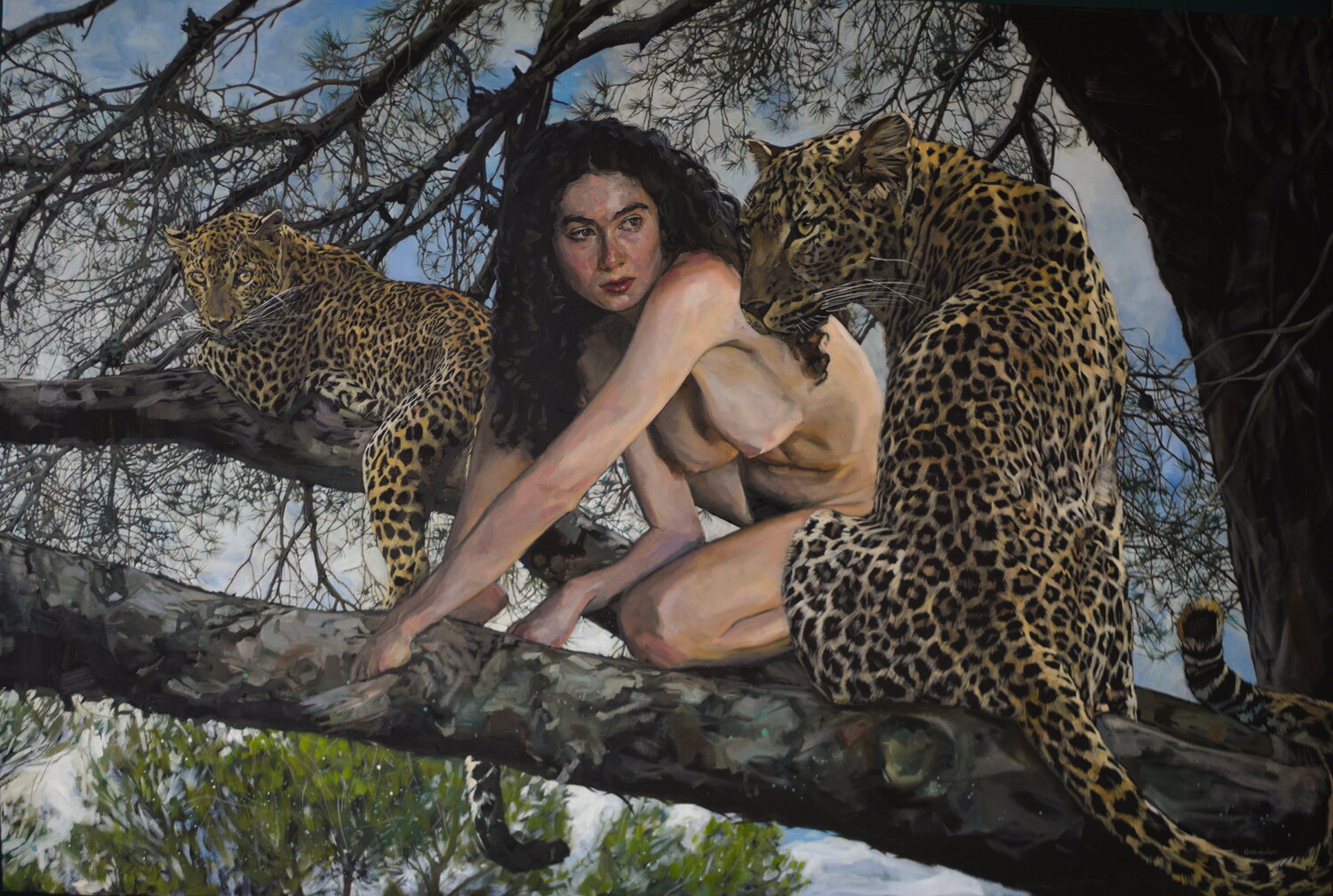 Belongs to the Wild Oleksii Gnievyshev Original painting for sale