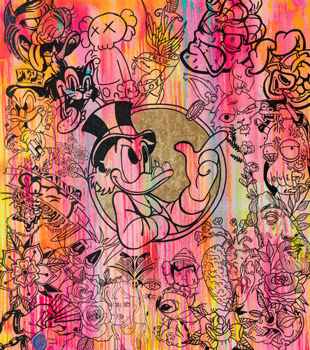 Mr. Tattoo by JoGis Art, Painting for Sale on Select