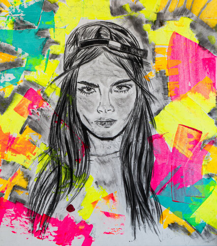 In front by JoGis Art, Painting for Sale on Select
