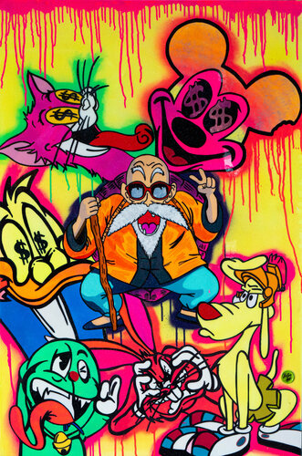 Only fluor by JoGis Art, Painting for Sale on Select
