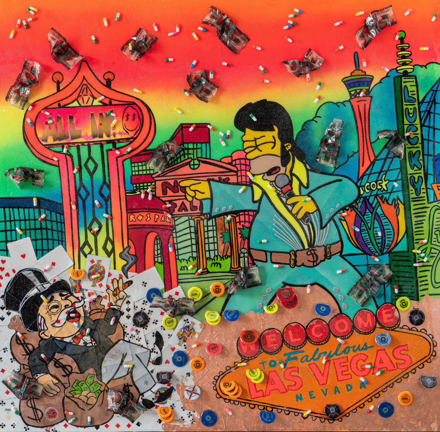 PSYCHOTROPIC JoGis Art Original painting for sale