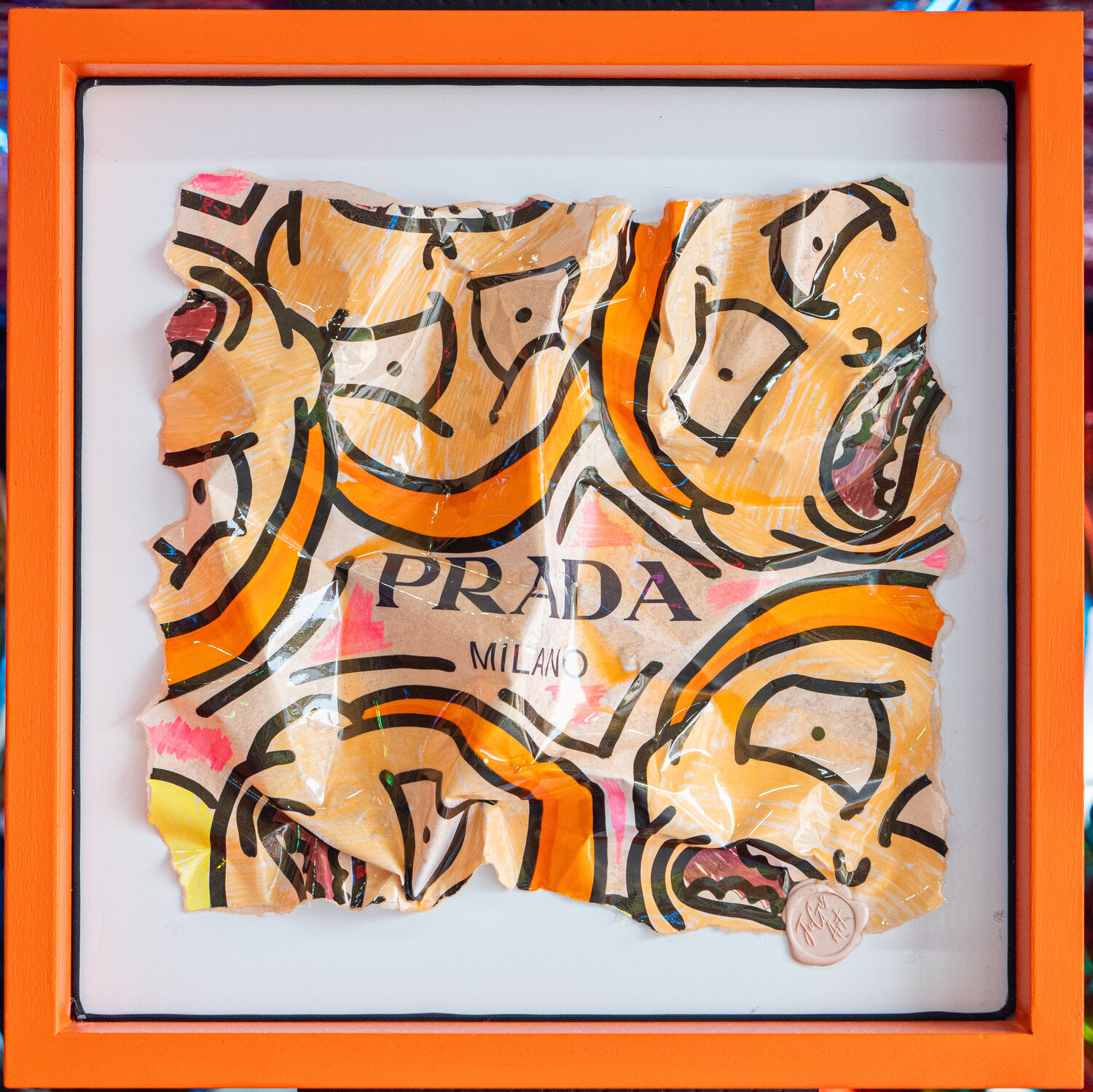 Morty – Bags collection JoGis Art Original painting for sale