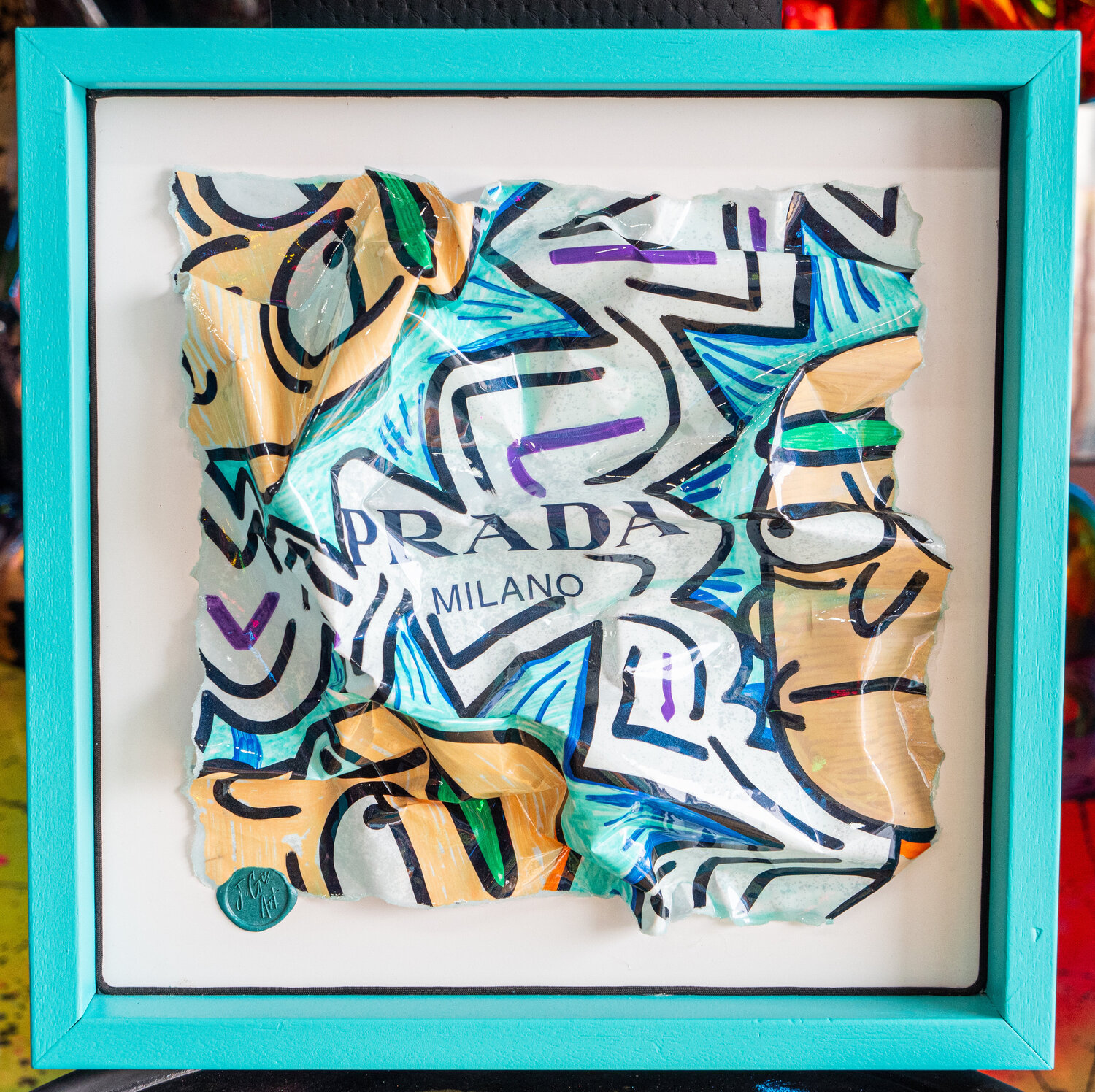 Rick – Bags collection JoGis Art Original painting for sale