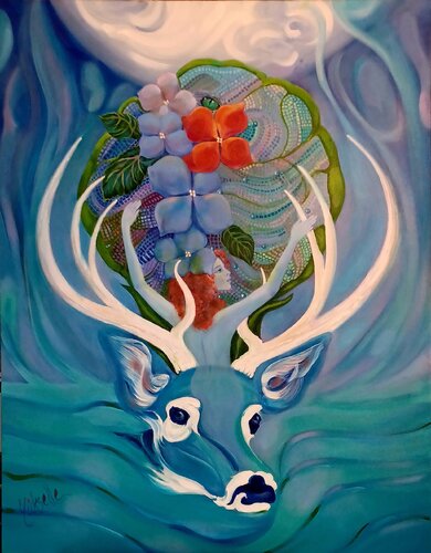 Eternal Recurrence by Yüksel Hassan, Painting for Sale on Select