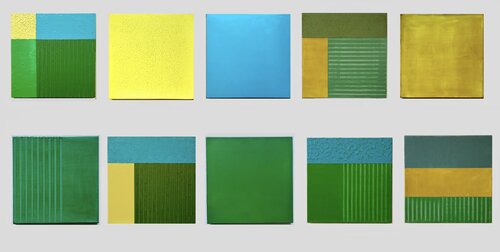 Es grünt so grün wenn alle Wiesen blühen by Thomas Peter Kausel, Painting for Sale on Select