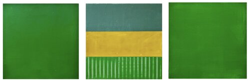 Grün - Farbe des Lebens by Thomas Peter Kausel, Painting for Sale on Select