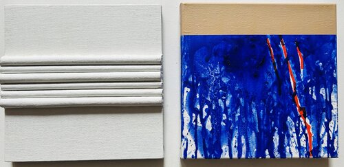 Abstrakte Malerei by Thomas Peter Kausel, Painting for Sale on Select