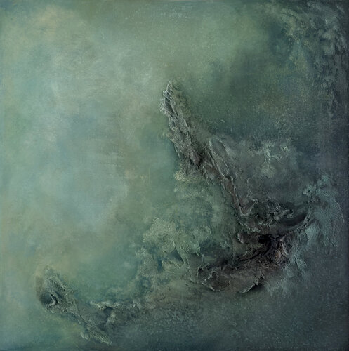 Emerald Drift by Abbey Stace, Painting for Sale on Select