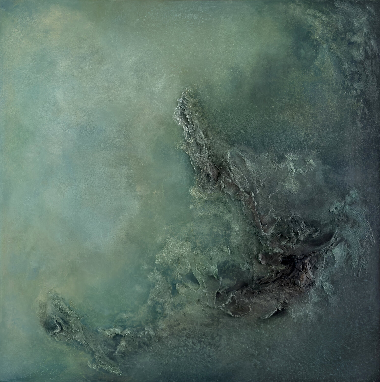 Emerald Drift Abbey Stace Original painting for sale