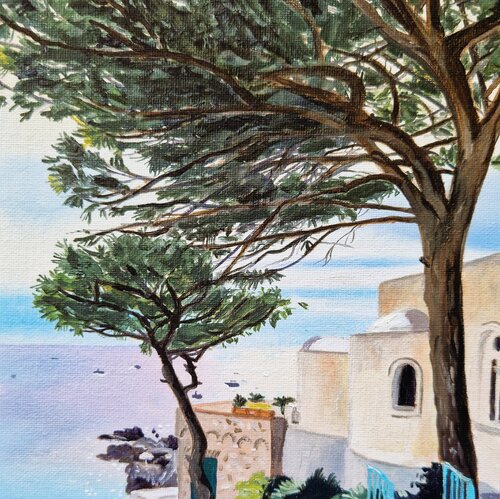 Ille de Capri by Ulla Kutter, Painting for Sale on Select