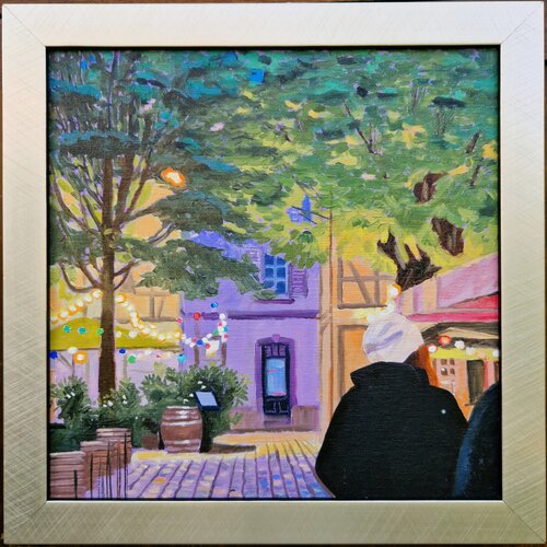 Strasbourg by Ulla Kutter, Painting for Sale on Select