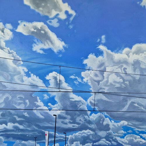 Himmel 1 by Ulla Kutter, Painting for Sale on Select
