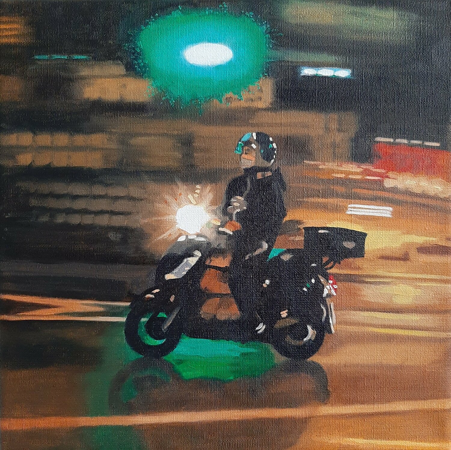 delivery Ulla Kutter Original painting for sale