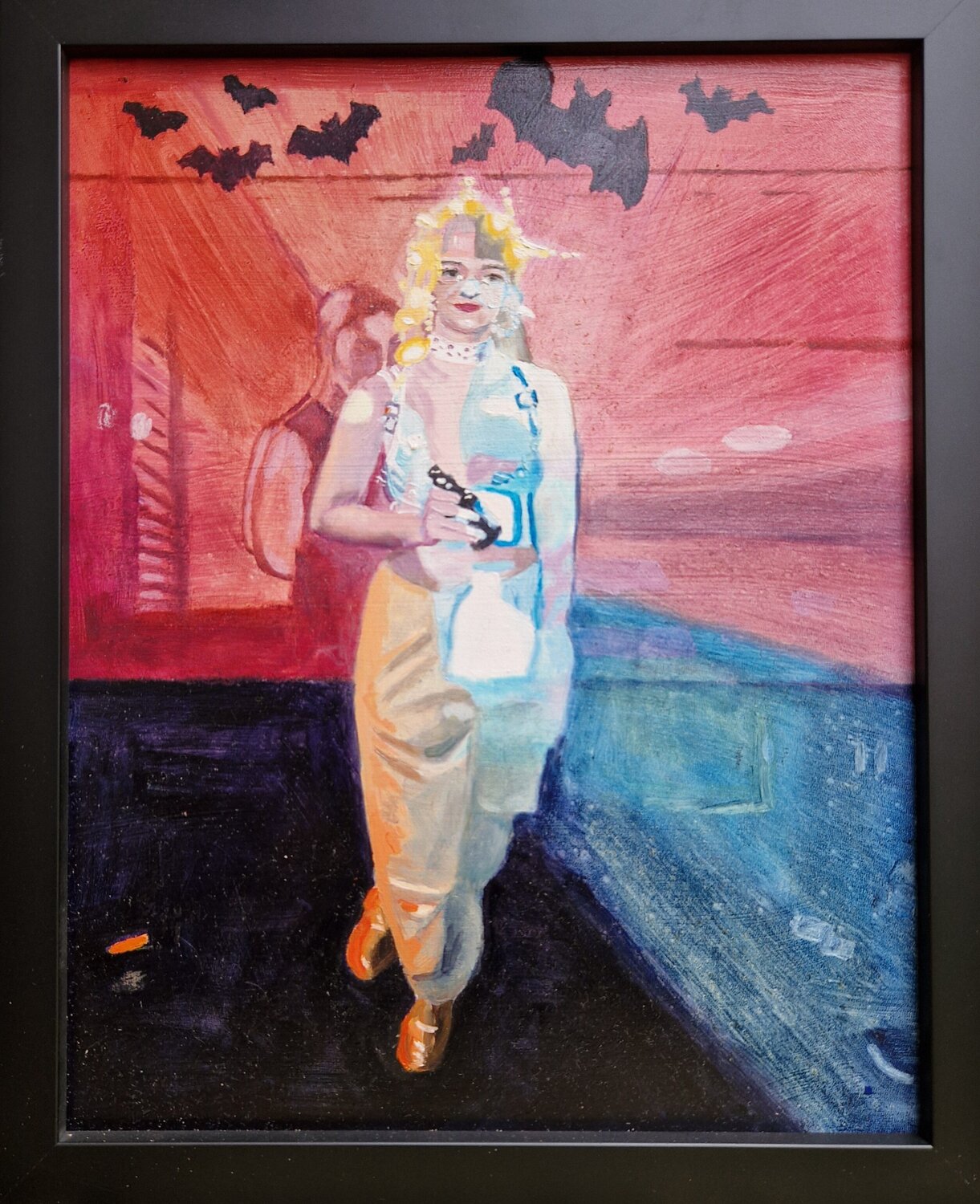 In The Club 2 Ulla Kutter Original painting for sale