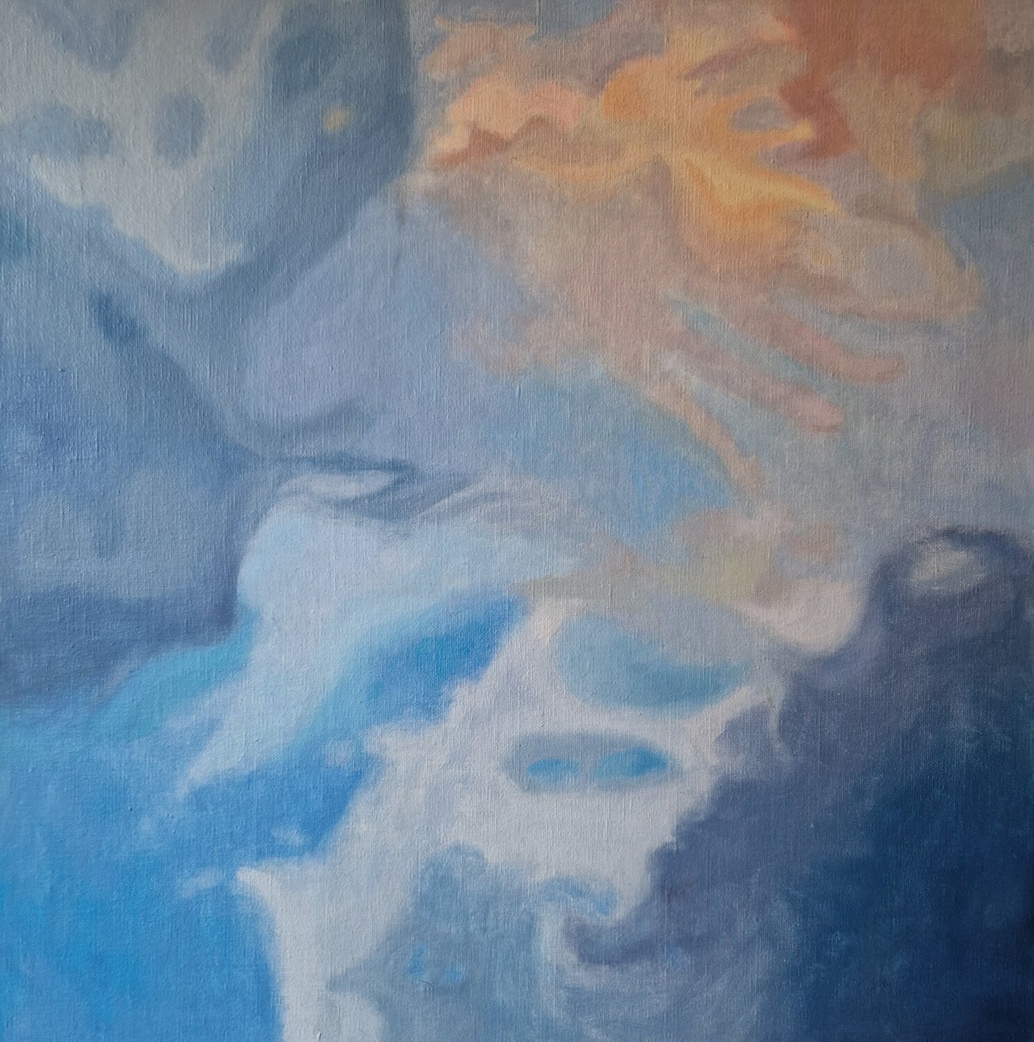 Himmel Ulla Kutter Original painting for sale