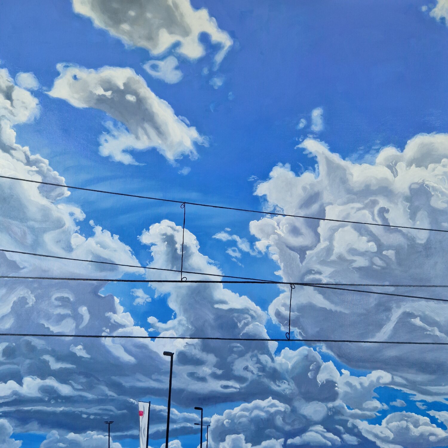 Himmel 1 Ulla Kutter Original painting for sale