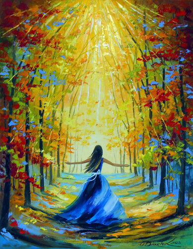 Toward the Sun by Olha Darchuk, Painting for Sale on Select
