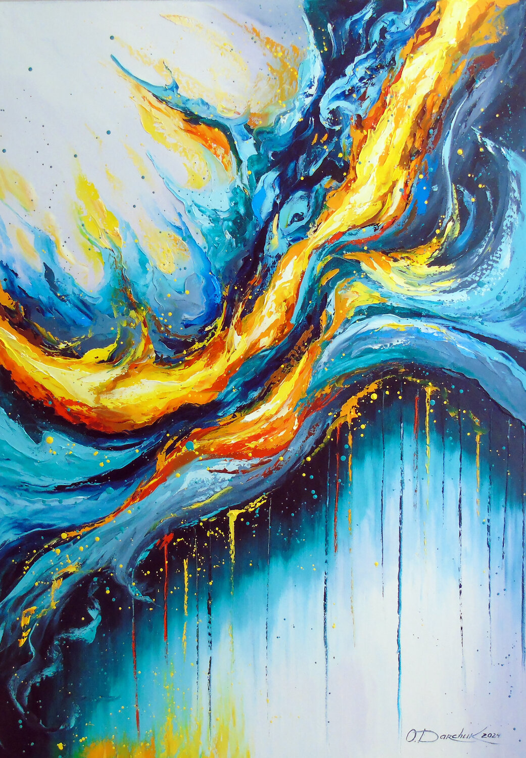 Passion Olha Darchuk Original painting for sale