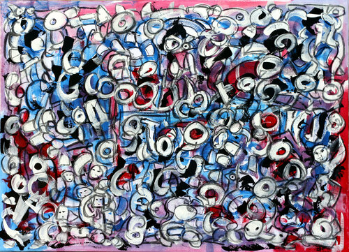 The celebration in the main canal by Riccardo Vitiello, Painting for Sale on Select