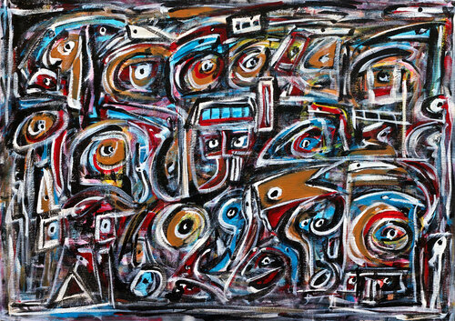 A look from within by Riccardo Vitiello, Painting for Sale on Select
