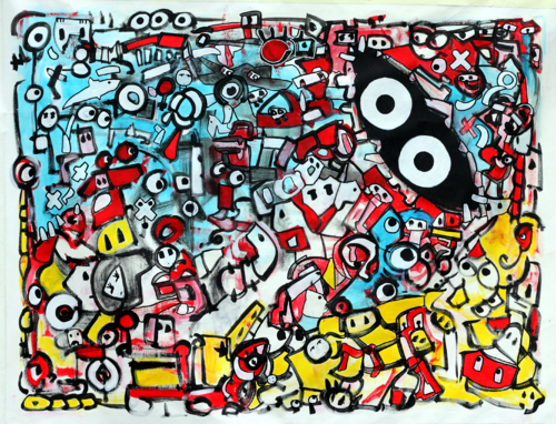 While you were looking at me by Riccardo Vitiello, Painting for Sale on Select