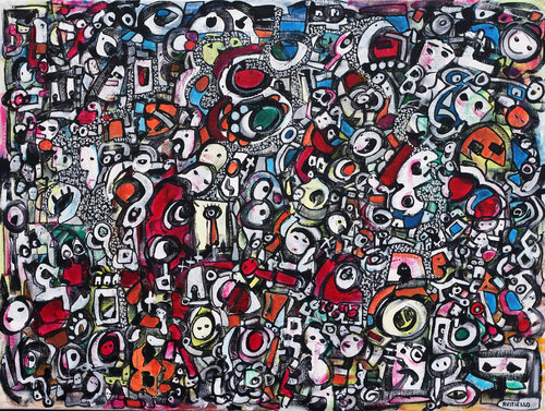 Once we were curious by Riccardo Vitiello, Painting for Sale on Select