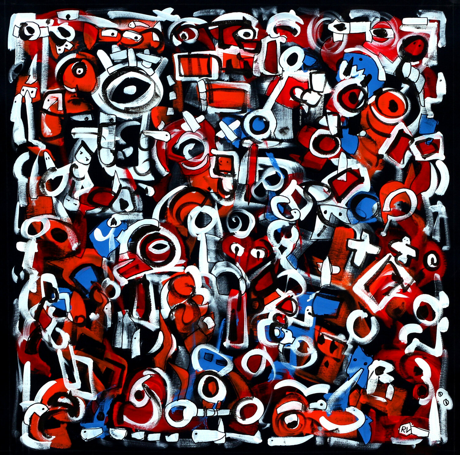 The last night Riccardo Vitiello Original painting for sale