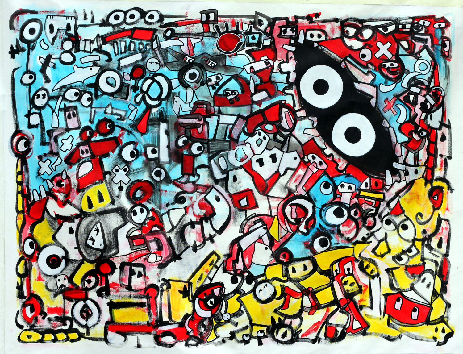 While you were looking at me Riccardo Vitiello Original painting for sale