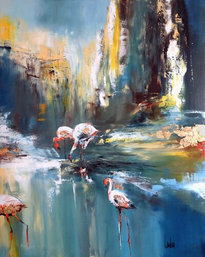 Splash by Thierry Landon, Painting for Sale on Select